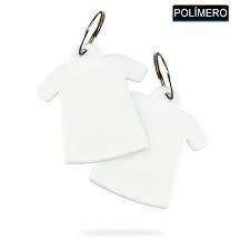 Chaveiro Polímero Camisa Pct 10 unid